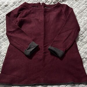 Nanette Lepore Deep Burgundy Top